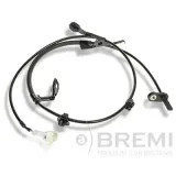 Sensor, Raddrehzahl Vorderachse rechts BREMI 51018
