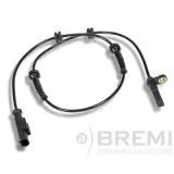 Sensor, Raddrehzahl Hinterachse links BREMI 50225