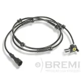 Sensor, Raddrehzahl Vorderachse BREMI 51040