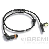 Sensor, Raddrehzahl Vorderachse BREMI 50234