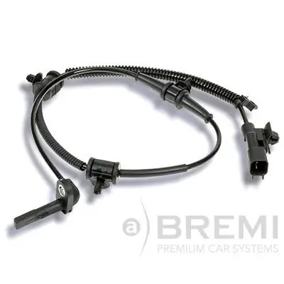 Sensor, Raddrehzahl Vorderachse BREMI 50248