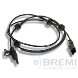 Sensor, Raddrehzahl Vorderachse BREMI 50263