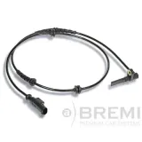Sensor, Raddrehzahl Vorderachse BREMI 50269