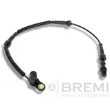 Sensor, Raddrehzahl Vorderachse BREMI 50279