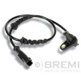 Sensor, Raddrehzahl Hinterachse links BREMI 50283