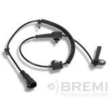 Sensor, Raddrehzahl Hinterachse BREMI 50290