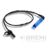Sensor, Raddrehzahl Hinterachse BREMI 50336