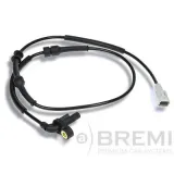 Sensor, Raddrehzahl Vorderachse BREMI 50357