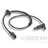 Sensor, Raddrehzahl Hinterachse BREMI 50366