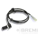 Sensor, Raddrehzahl Vorderachse BREMI 50373