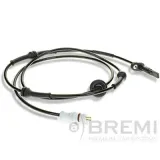 Sensor, Raddrehzahl Hinterachse links BREMI 50377