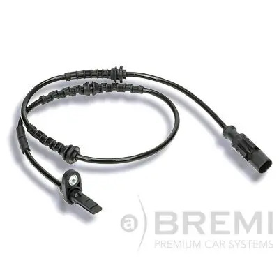 Sensor, Raddrehzahl Hinterachse BREMI 50378