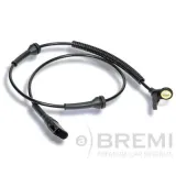 Sensor, Raddrehzahl Vorderachse BREMI 50390
