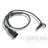 Sensor, Raddrehzahl Vorderachse BREMI 50391