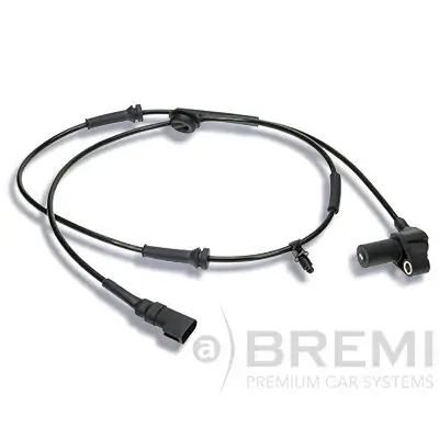 Sensor, Raddrehzahl Vorderachse BREMI 50398