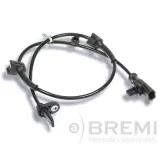 Sensor, Raddrehzahl Vorderachse BREMI 50399