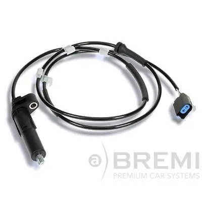 Sensor, Raddrehzahl Hinterachse links BREMI 50402