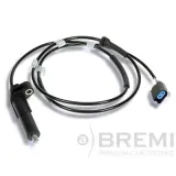 Sensor, Raddrehzahl Hinterachse links BREMI 50402