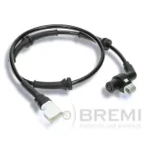 Sensor, Raddrehzahl Vorderachse BREMI 50403