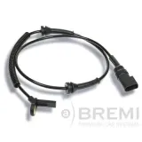 Sensor, Raddrehzahl Vorderachse BREMI 50408