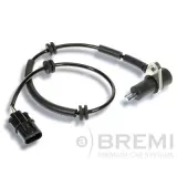 Sensor, Raddrehzahl Vorderachse rechts BREMI 50424