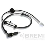 Sensor, Raddrehzahl Hinterachse links BREMI 50427