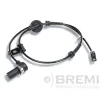 Sensor, Raddrehzahl Vorderachse links BREMI 50434