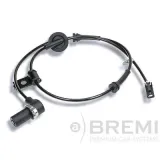 Sensor, Raddrehzahl Vorderachse links BREMI 50434