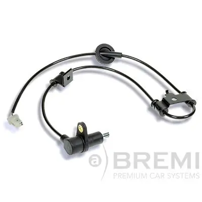 Sensor, Raddrehzahl Hinterachse links BREMI 50442