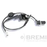 Sensor, Raddrehzahl Hinterachse links BREMI 50446