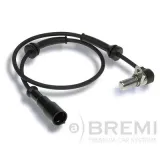 Sensor, Raddrehzahl Hinterachse BREMI 50461