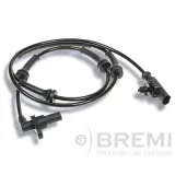 Sensor, Raddrehzahl Hinterachse BREMI 50469
