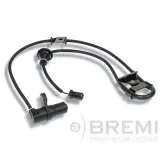 Sensor, Raddrehzahl Hinterachse rechts BREMI 50490