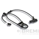 Sensor, Raddrehzahl Hinterachse links BREMI 50491