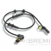 Sensor, Raddrehzahl Vorderachse BREMI 50504