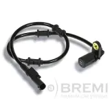 Sensor, Raddrehzahl Hinterachse links BREMI 50509