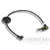 Sensor, Raddrehzahl Hinterachse BREMI 50527