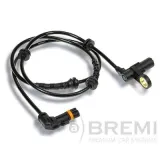 Sensor, Raddrehzahl Vorderachse BREMI 50710