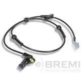 Sensor, Raddrehzahl Vorderachse rechts BREMI 50553