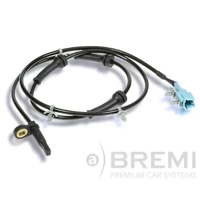Sensor, Raddrehzahl Hinterachse links BREMI 50563