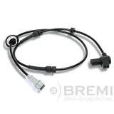 Sensor, Raddrehzahl Vorderachse BREMI 50571