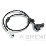 Sensor, Raddrehzahl Vorderachse BREMI 50575