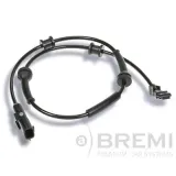 Sensor, Raddrehzahl Hinterachse BREMI 50591