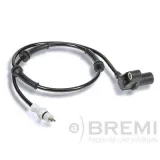Sensor, Raddrehzahl Hinterachse links BREMI 50596