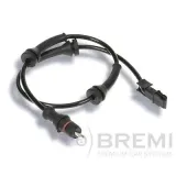 Sensor, Raddrehzahl Vorderachse BREMI 50598