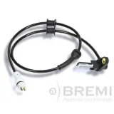 Sensor, Raddrehzahl Hinterachse links BREMI 50602