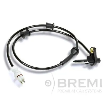 Sensor, Raddrehzahl Hinterachse links BREMI 50607