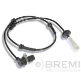 Sensor, Raddrehzahl Vorderachse rechts BREMI 50616