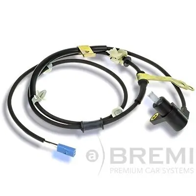 Sensor, Raddrehzahl Hinterachse links BREMI 50629