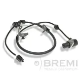 Sensor, Raddrehzahl Vorderachse rechts BREMI 51076